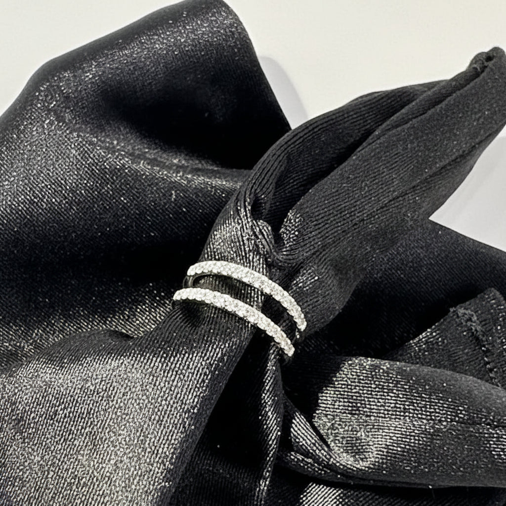 14k gold and diamond ring enhancer