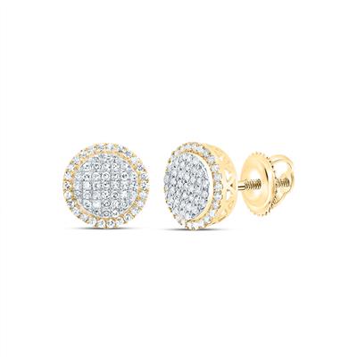 1/3 CTW Natural Diamond Oval Earrings