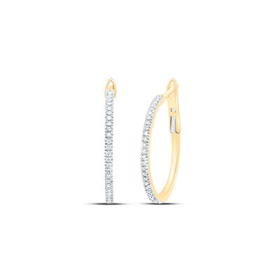 Diamond Hoops 1/6CTW