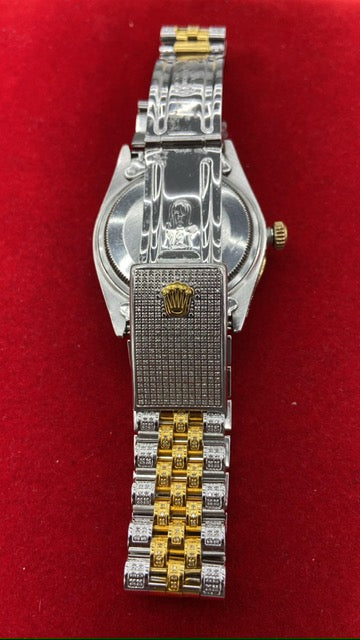 Rolex Two Tone Natural Diamond