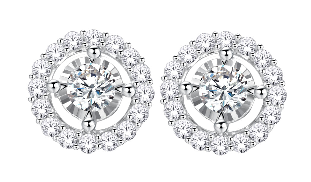 Diamond studs for men 0.25 CTW