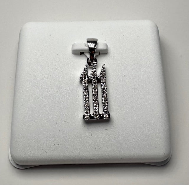 Angel Number Diamond Pendants