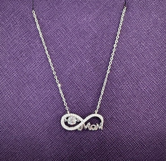 Dancing stone mom pendant