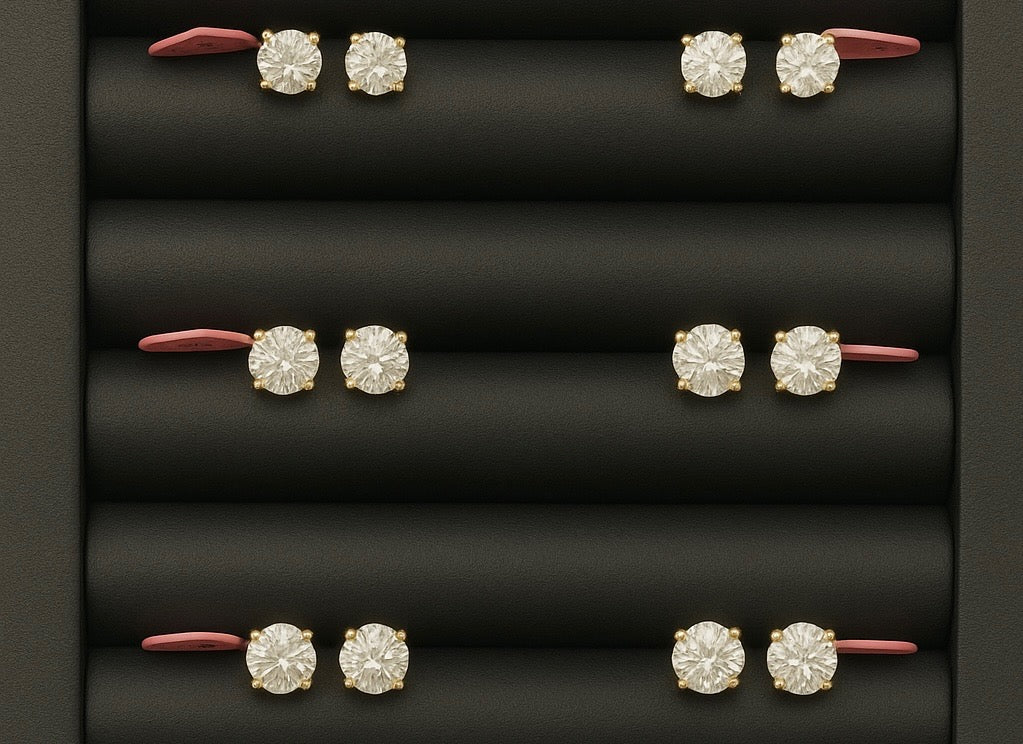 Diamond Studs 2 ct