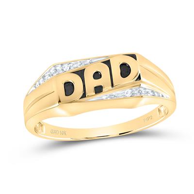 10k Yellow Gold "Dad" Band