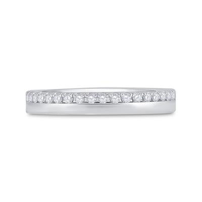 1/5 CTW natural diamond wedding band