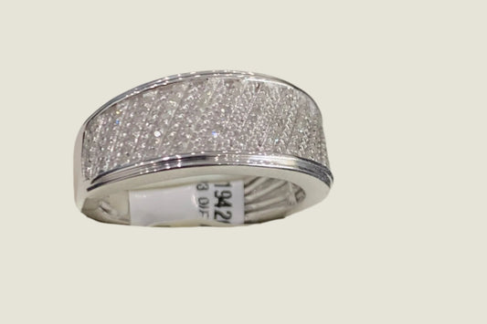 Natural Diamond Classic Men's Band